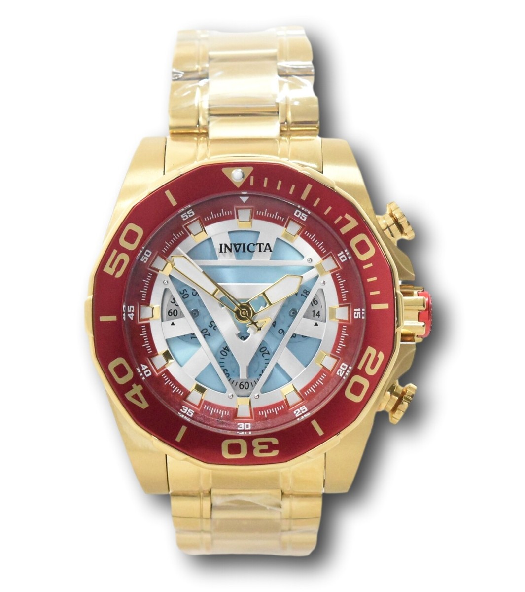 Invicta Marvel Ironman Men's 48mm Limited Edition Chronograph