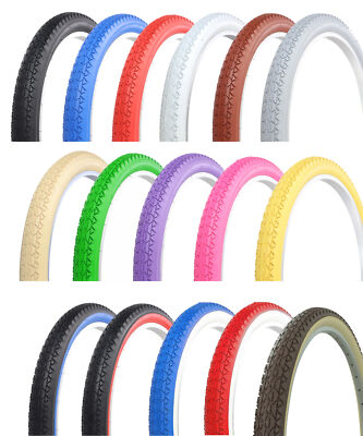 #ad ENIX Bicycle 26quot; x 2.125quot; Bike Tire Beach Cruiser Diamond Style Brick Tire $53.99