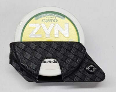 ZYN Kydex Minimalist ZYN  Can Holster (Black Basketweave)