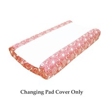The Peanutshell Changing Pad Cover for Baby Girls, Mila