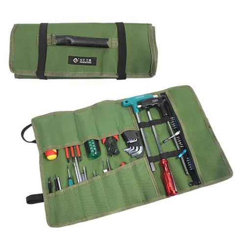 Storage Bag Canvas Utility Pouch Carry Case Organizer for Small Parts Tool US - Picture 3 of 15