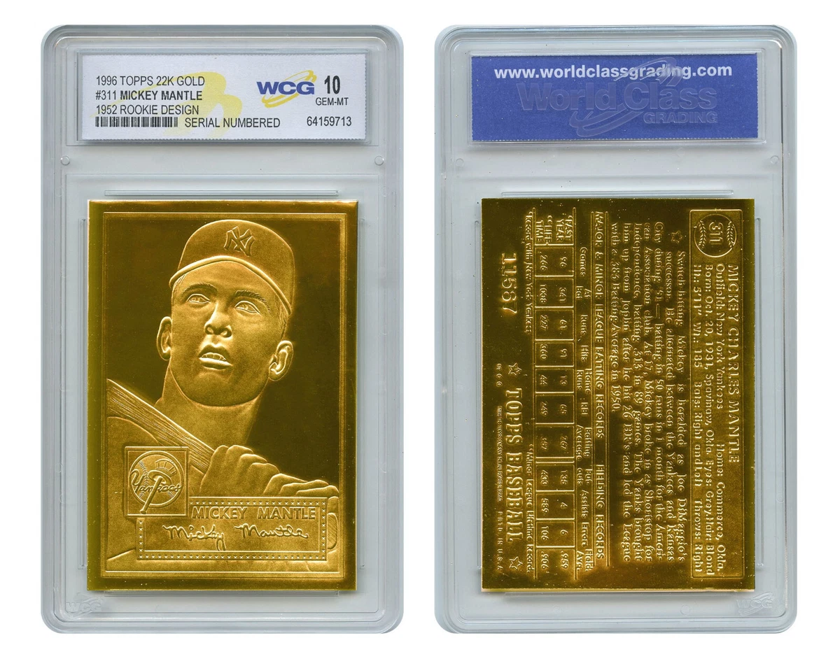 Card Mickey Mantle 1952 Mickey Mantle Card Chase Box - 21 Packs +