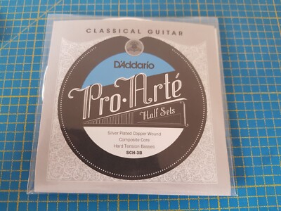D'Addario SCH-3B Pro-Arte Silver Plated Copper Wound Hard Tension Basses