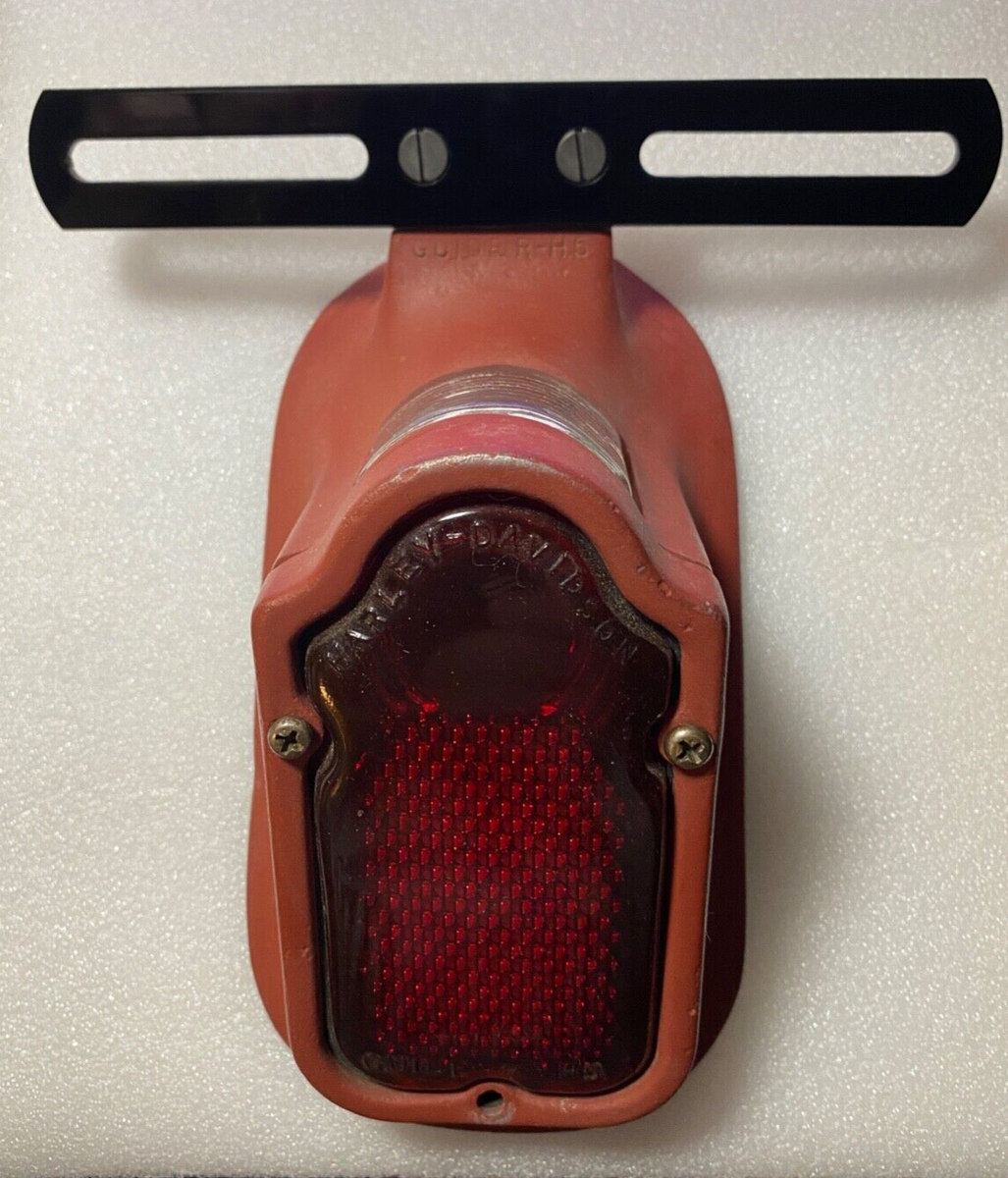 Harley Knucklehead Panhead 47-48 Guide R-H5 Tombstone Tail Lamp