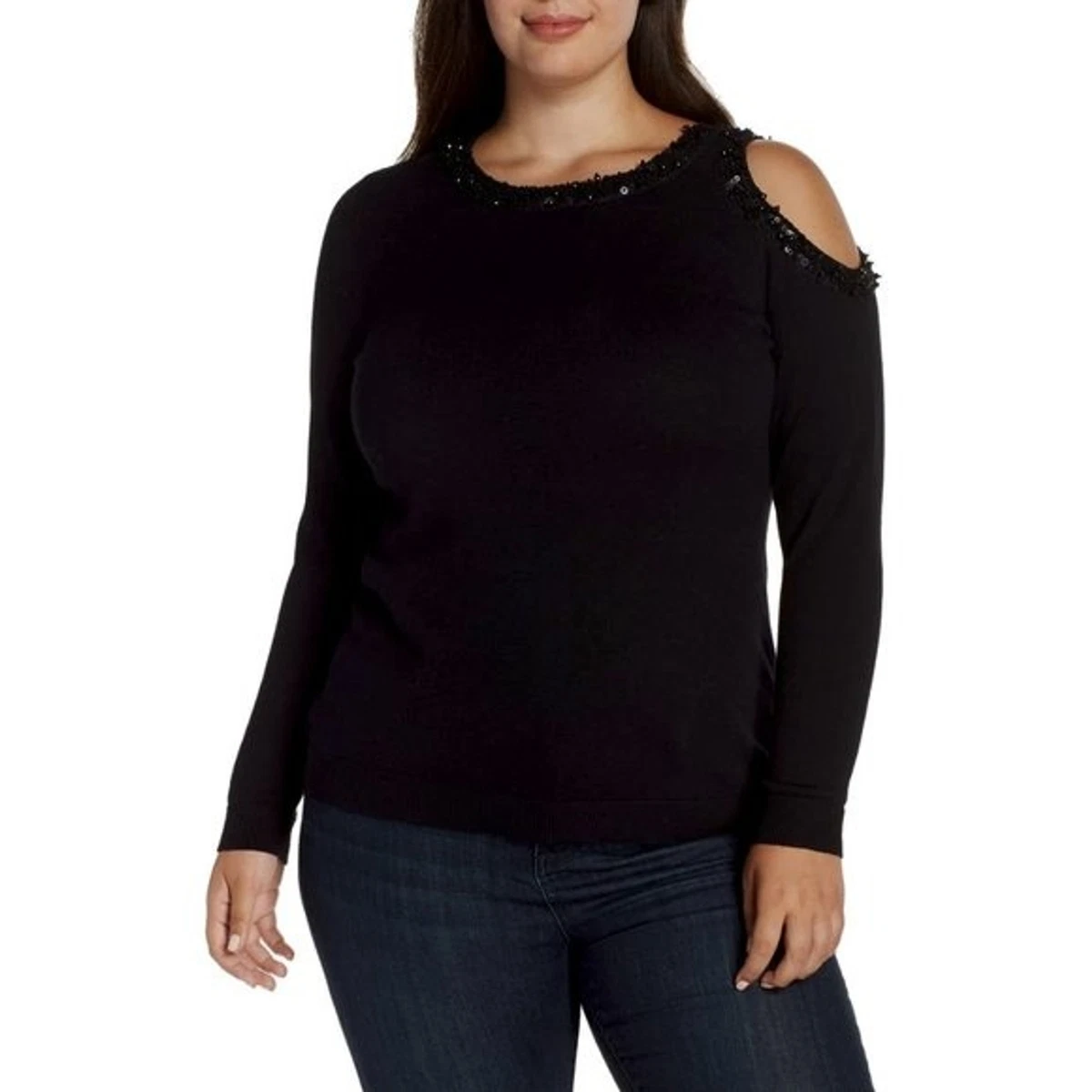 Vince camuto one shoulder clearance sweater