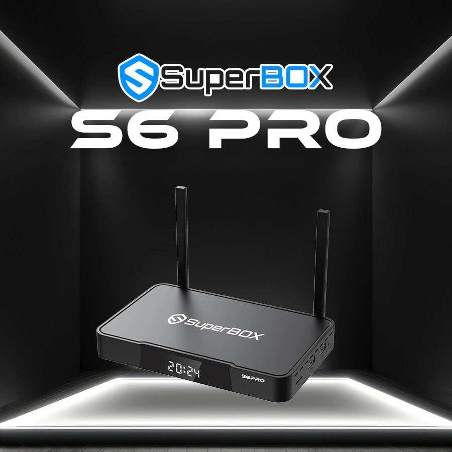 SuperBox S6 Pro TV Box Media Player With UPDATED Voice Command & Timeshift NEW - Image 4 of 4