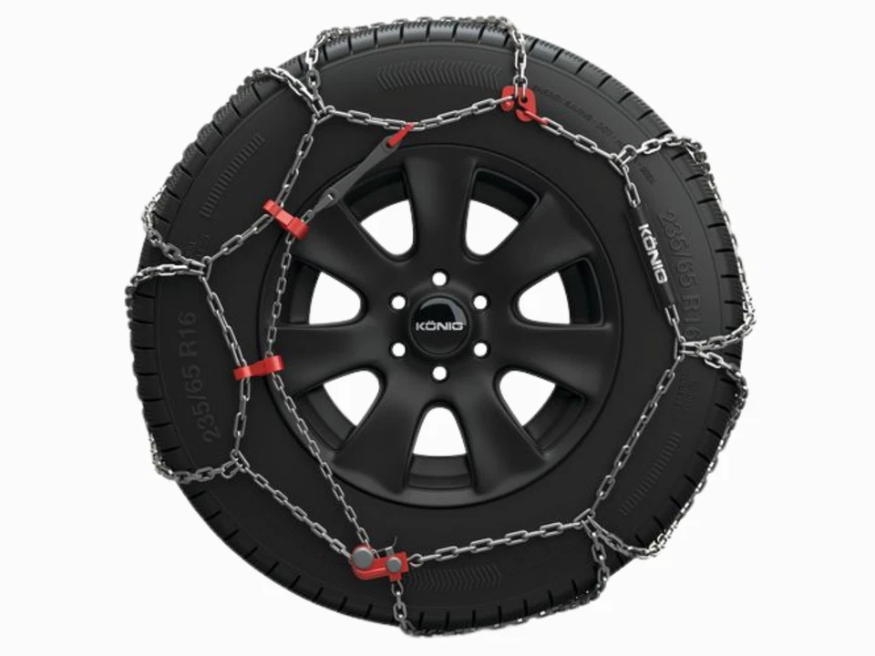 CATENE DA NEVE KONIG 16 MM 225/75R16 GRUPPO 245 XB16 SUV FURGONI OMOLOGATE - Immagine 3 di 4