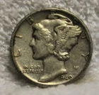 1940 mercury dime