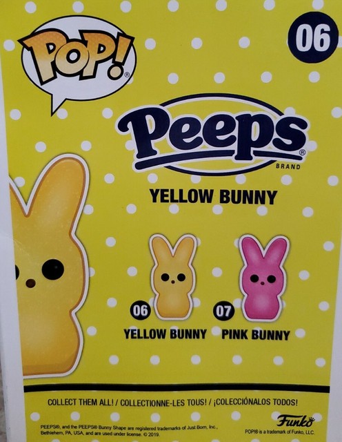 Funko 37103 Pop Candy Peeps - Yellow Bunny for sale online | eBay