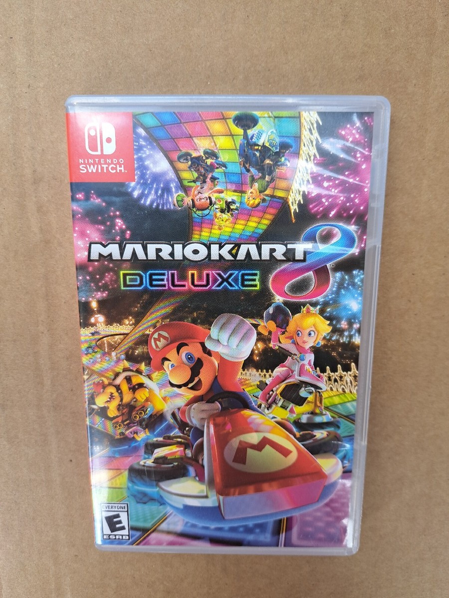 Replacement Case ONLY! Mario Kart 8 Deluxe Nintendo Switch Box