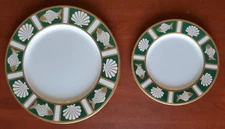 Fish and Shell Ming Green - Dinner or Salad Plates - by Mikasa, Your Choice!