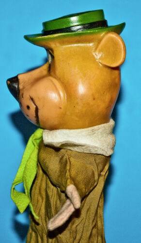 3 HANNA BARBERA YOGI BÄR HUCKY DOGGY HUCKLEBERRY HOUND BOO BOO HANDPUPPEN 60er - Bild 12 von 18