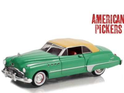 BUICK Roadmaster - American Pickers - 1949 - green - Greenlight 1:64