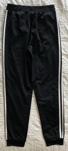 Youth Girl's adidas Essentials 3-Stripe Jogger Athletic Pant, Large 14, Black - Picture 4 of 4