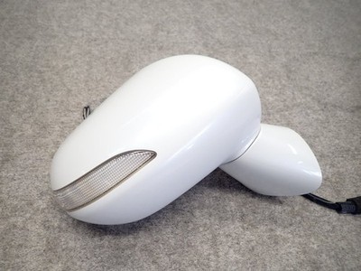 JDM HONDA Stream RN6 Genuine Side Door Mirror Right NH624P Pearl 7Pin OEM Used