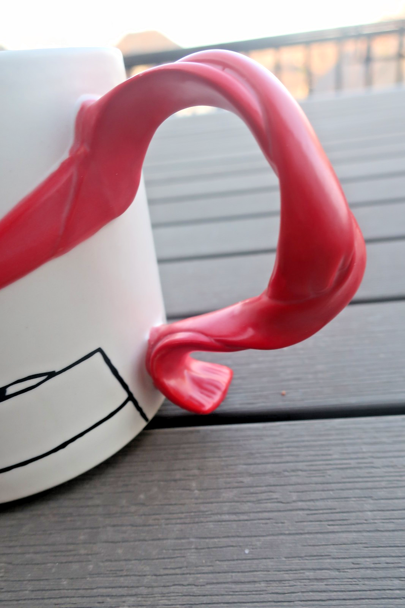 Hallmark Peanuts Snoopy Flying Ace With Scarf Handle Coffee Mug 12