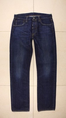 Levi's 501 Original Herren Jeans W32 L34 Blau Regular Top Zustand