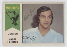 1974-75 O-Pee-Chee WHA Andre Lacroix #60 04dk