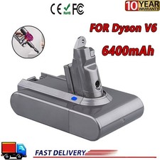 Rechargeable Battery Pack For Dyson V6/SV09 Series 6400mAh 21.6V DC59 DC62