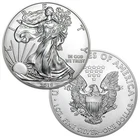 (1) 2019 American Silver Eagle Brilliant Uncirculated from sealed APMEX tube