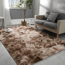9x12 Large Area Rugs for Living Room, Super Soft Fluffy Modern Bedroom Rug, T...