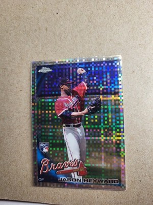 2010 Topps Chrome Jason Heyward Refractor #174 Atlanta Braves
