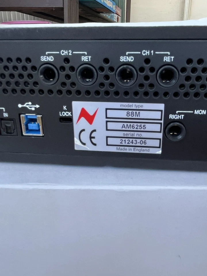 Neve 88m USB Audio Interface / Mic preamp - Image 4 of 4