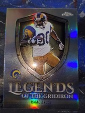 2025 Topps Chrome Football Isaac Bruce Legends Of The Gridiron #LOG-26 Refractor