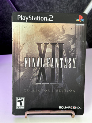 Final Fantasy XII: Collector's Edition PlayStation 2 PS2 2006 COMPLETE CIB 