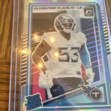 Panini Donruss Optic 2023 Oluwafemi Oladejo Rated Rookie Prizm #280 Titans NFL