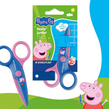 STAEDTLER Noris Junior Kinderschere Peppa Wutz - Sicherheitsschere Mit Abgerunde
