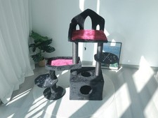 black gothic cat tree