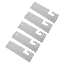 5pcs Mini Window Squeegee - Hand Water Scraper With Hanging Hole - Small