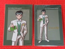 Yu Hakusho Haku Charaum Cafe Collaboration Trading Postcard Foil Stamping Yusuke
