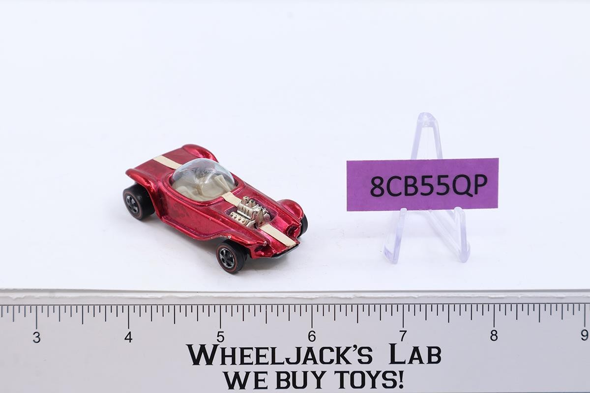 Beatnik Bandit Spectraflame ROSE w/ White Int 1968 Hot Wheels