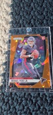 2024 Panini Prizm - Rookies Michael Penix Jr. #378 Orange Ice Prizm (RC)