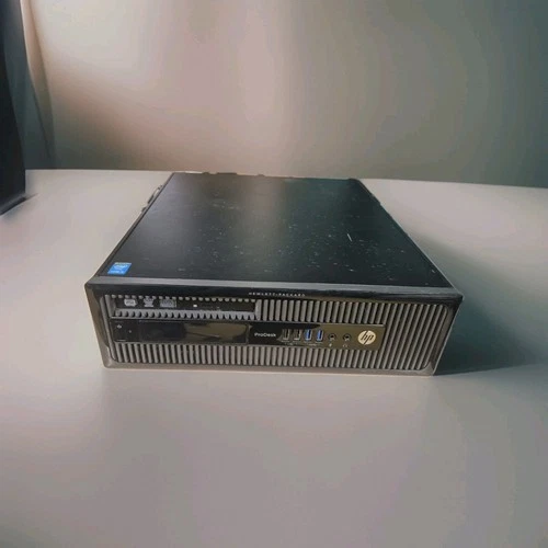 HP WIN 10 PRO PC PRODESK 400 G1 SFF Computer i5 3.2GHz 8GB RAM 222GB SSD