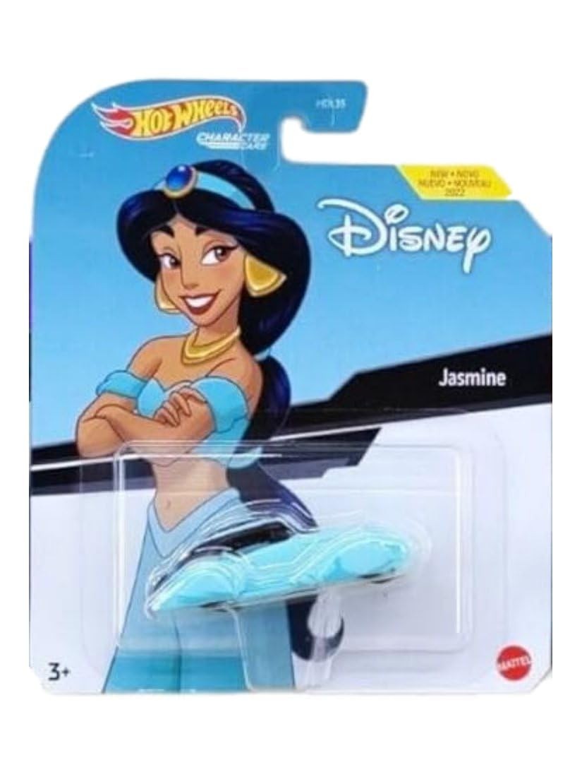 Hot Wheels Disney Character Cars Aladdin and Jasmine 2 Pack