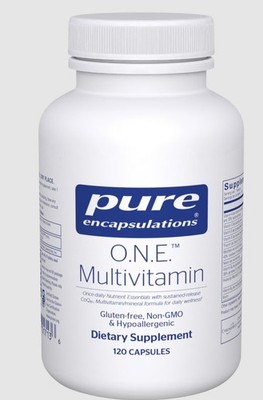 Pure Encapsulations O.N.E. Multivitamin   120 Capsules - EXP 2028+