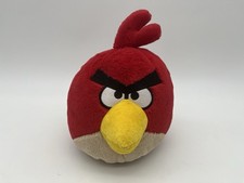 Angry Birds Red Bird Plush 8" Commonwealth Toy 2010 No Sound