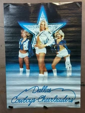 NOS Vtg 1978 Dallas Cowboys Cheerleaders Front & Back PRO ARTS Poster 20"x28" P2