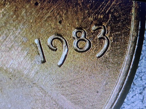 💥1983 Doubled Die Obverse & Reverse Error Lincoln Cent!! Very Nice Coin* - Picture 4 of 7