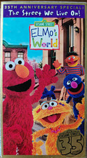 Sesame Street Elmo's World The Street We Live On VHS NTSC 2004 NR English
