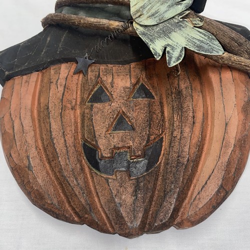 K &K Interiors Arrow Replacement Porch Sign Fall Jack-O-Lantern Pumpkin Decor - Picture 5 of 6