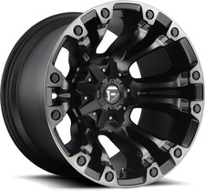 Alloy Wheels 20" Fuel Vapor D569 Black For Toyota Hilux 4WD [Mk6] 97-05