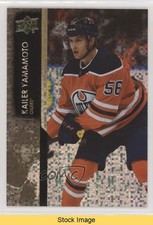 2021-22 Upper Deck Series 2 Speckled Rainbow Foil Kailer Yamamoto #325 READ sq1