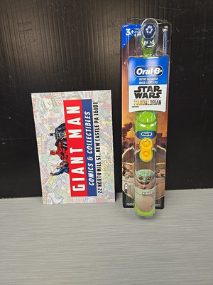 Oral-B Kids Electric Toothbrush The Mandalorian Baby Yoda Star Wars Grogu