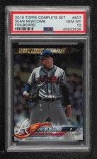 2018 Topps Future Stars Factory Set Foilboard Sean Newcomb PSA 10 GEM MT m4h