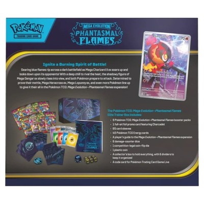 Pokemon ME2 Phantasmal Flames Elite Trainer Box | eBay