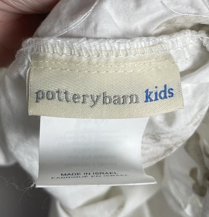 Cuna Pottery Barn Niños Globo Safari Animal Género Neutro Bebé Sábana Orgánica Foto 3 de 4